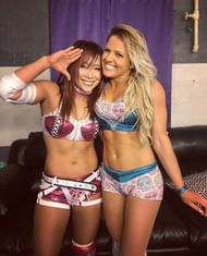 Kairi Sane and Candice LeRae